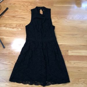 Hollister Black Lace Dress